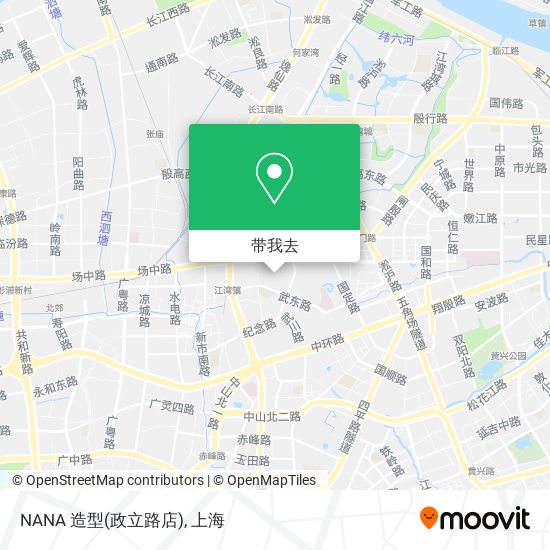 NANA 造型(政立路店)地图