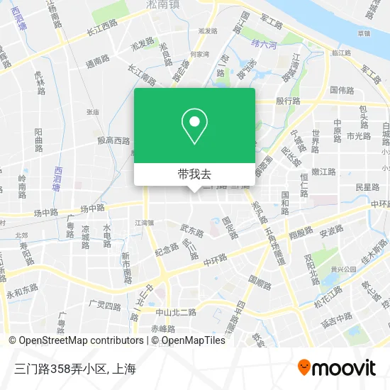 三门路358弄小区地图