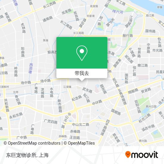 东巨宠物诊所地图