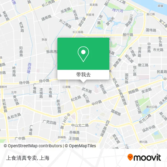 上食清真专卖地图