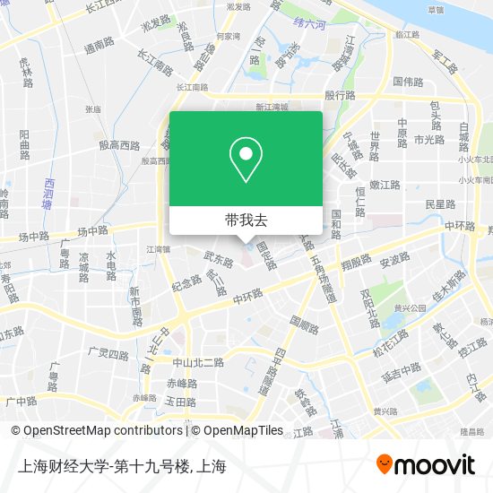 上海财经大学-第十九号楼地图