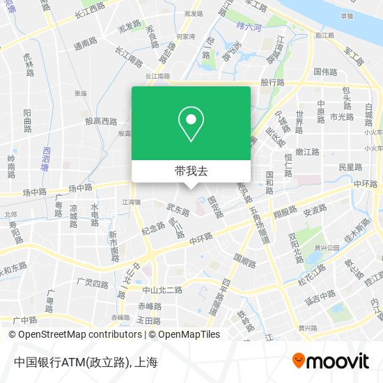 中国银行ATM(政立路)地图