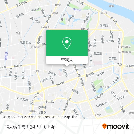 福大碗牛肉面(财大店)地图
