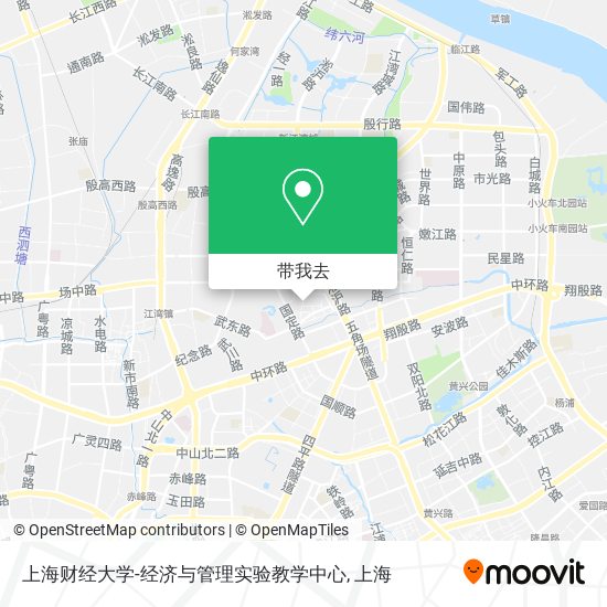 上海财经大学-经济与管理实验教学中心地图
