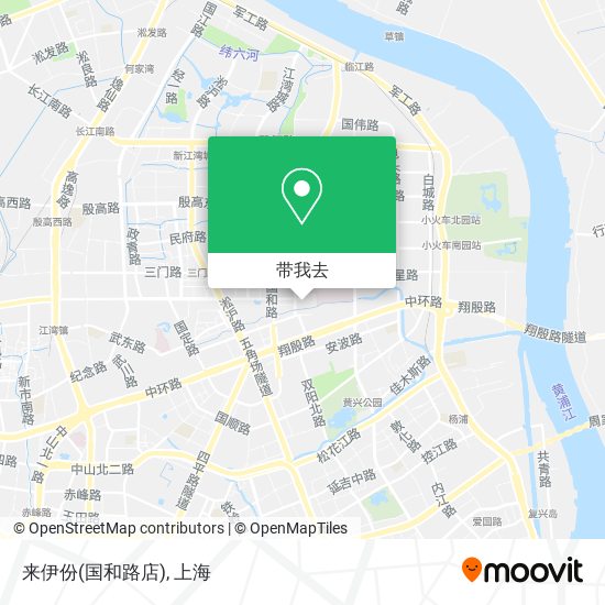 来伊份(国和路店)地图