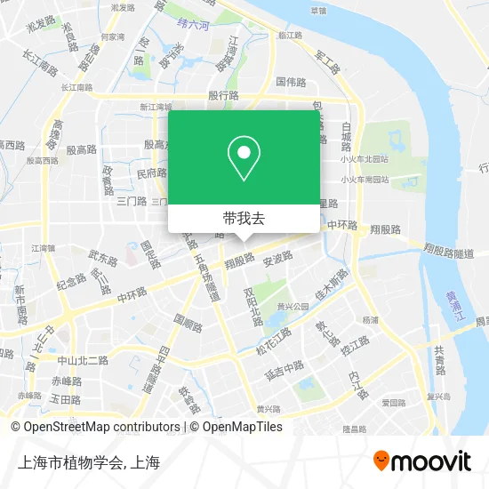 上海市植物学会地图