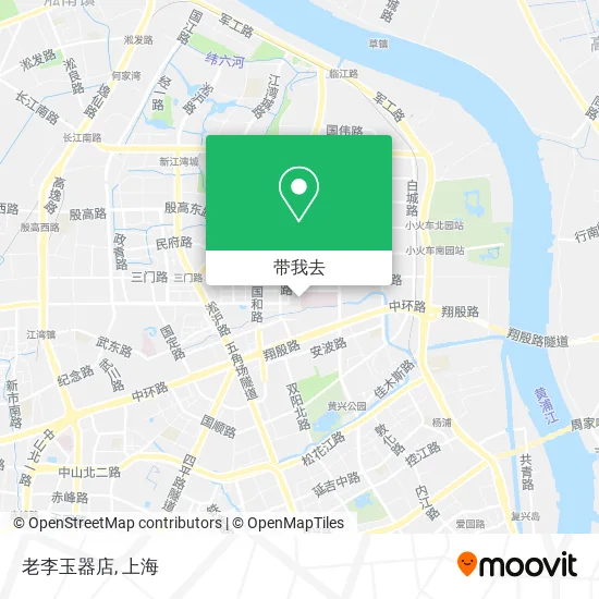 老李玉器店地图