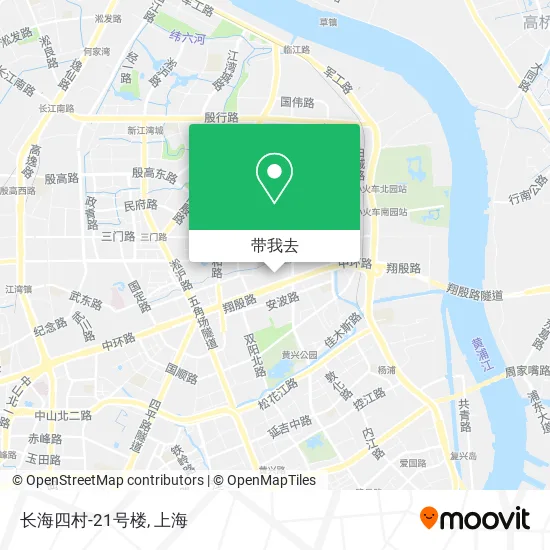 长海四村-21号楼地图