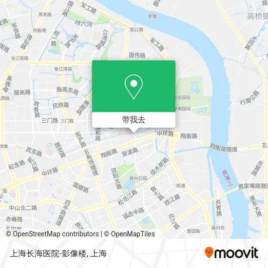 上海长海医院-影像楼地图