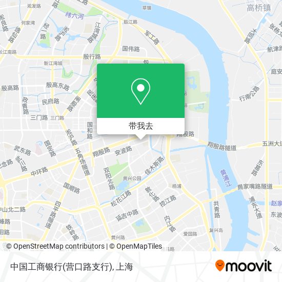 中国工商银行(营口路支行)地图