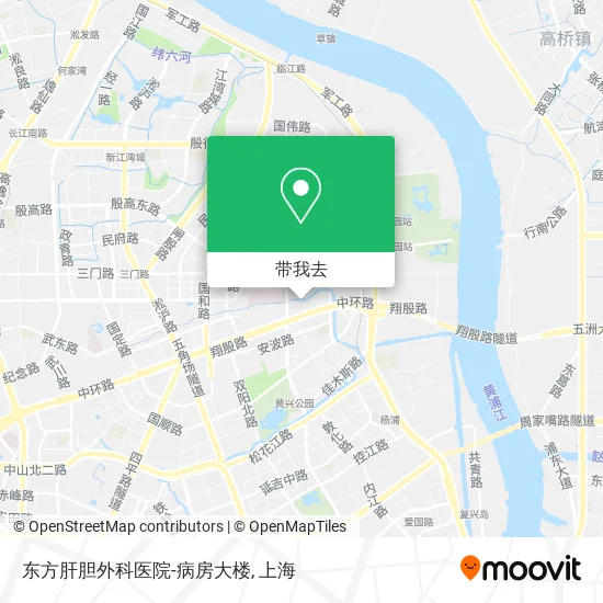 东方肝胆外科医院-病房大楼地图