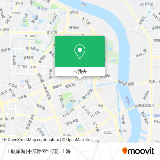 上航旅游(中原路营业部)地图