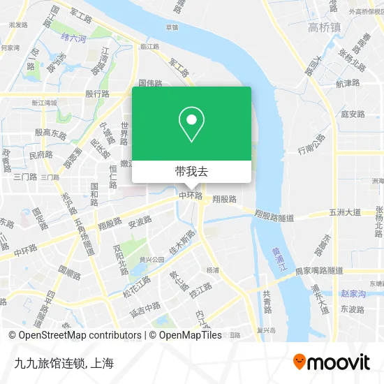 九九旅馆连锁地图