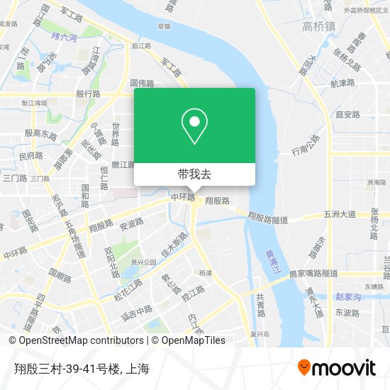 翔殷三村-39-41号楼地图