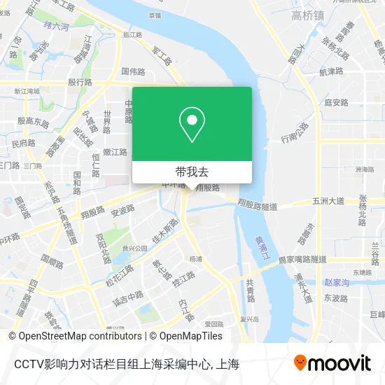 CCTV影响力对话栏目组上海采编中心地图