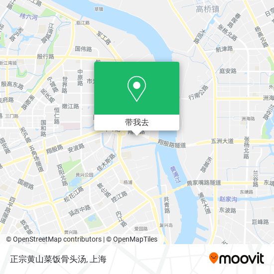 正宗黄山菜饭骨头汤地图