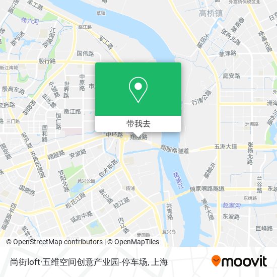 尚街loft·五维空间创意产业园-停车场地图