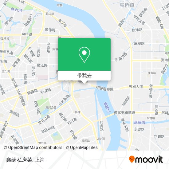 鑫缘私房菜地图