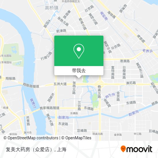 复美大药房（众爱店）地图