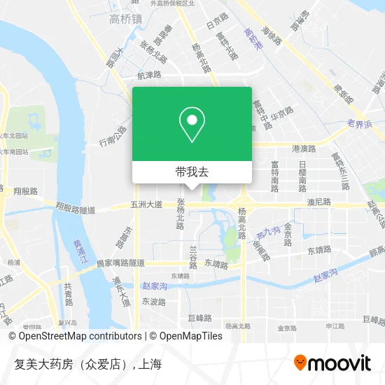 复美大药房（众爱店）地图