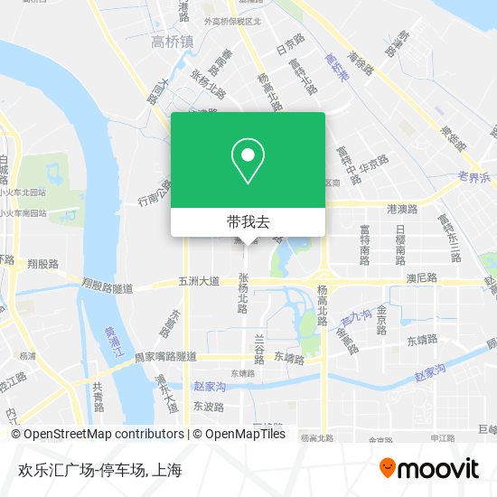 欢乐汇广场-停车场地图