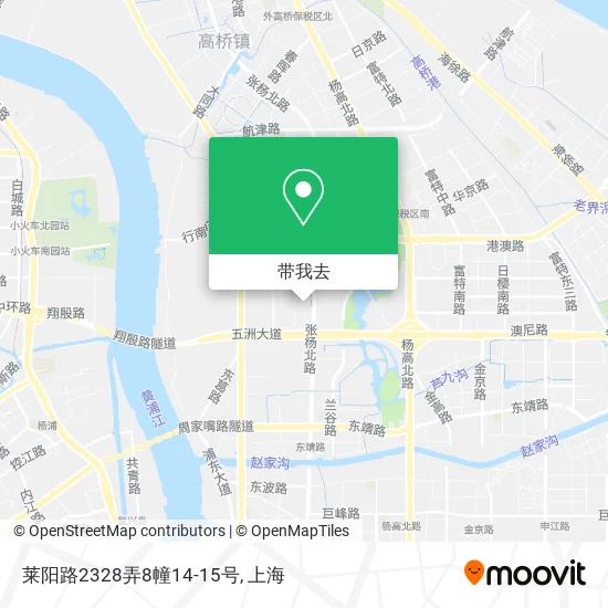 莱阳路2328弄8幢14-15号地图