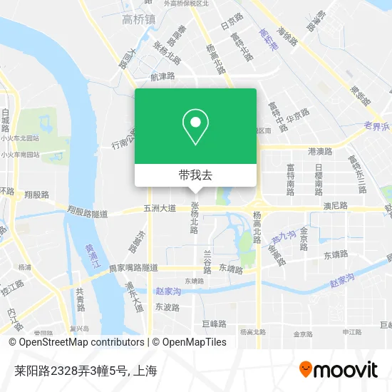 莱阳路2328弄3幢5号地图