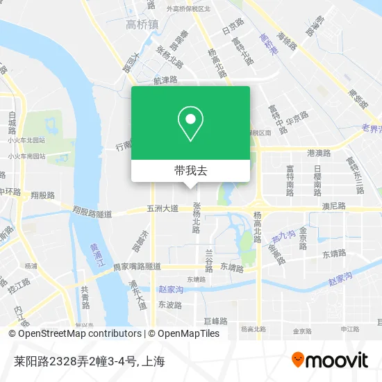 莱阳路2328弄2幢3-4号地图