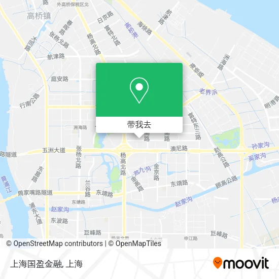 上海国盈金融地图