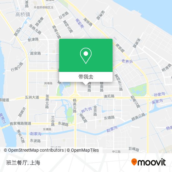 班兰餐厅地图