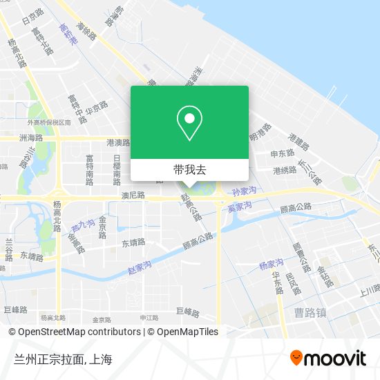 兰州正宗拉面地图