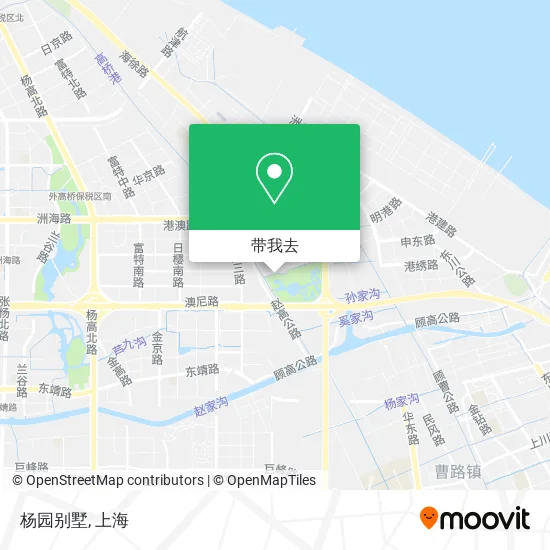杨园别墅地图