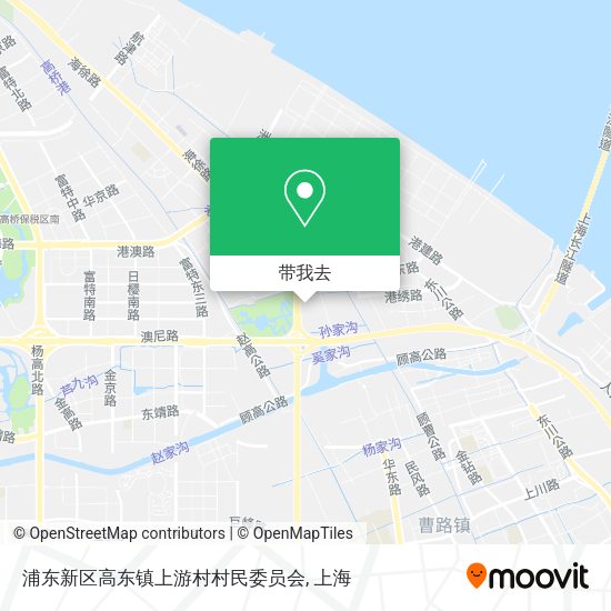浦东新区高东镇上游村村民委员会地图