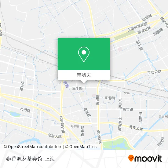 狮香源茗茶会馆地图