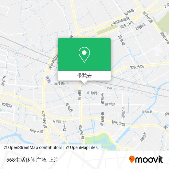 568生活休闲广场地图