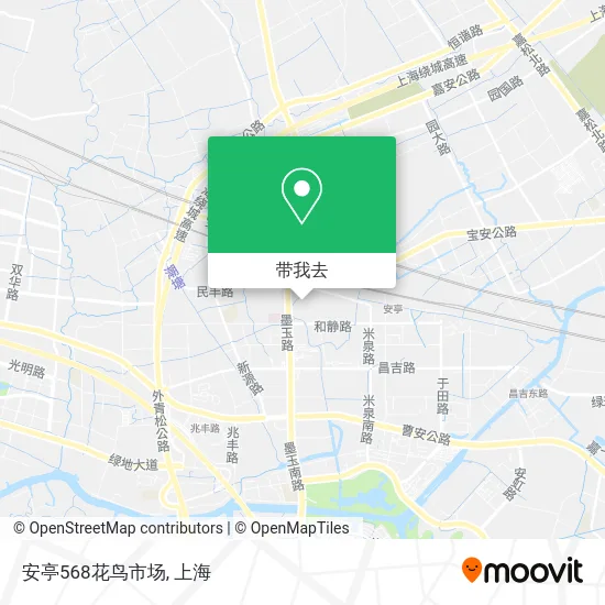 安亭568花鸟市场地图