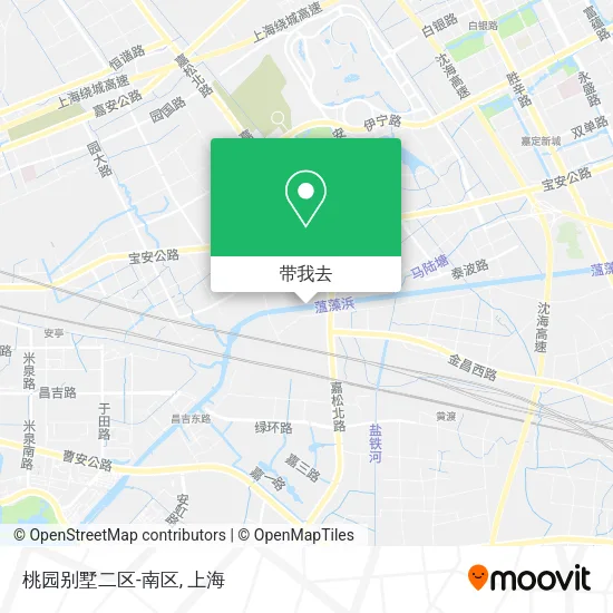 桃园别墅二区-南区地图