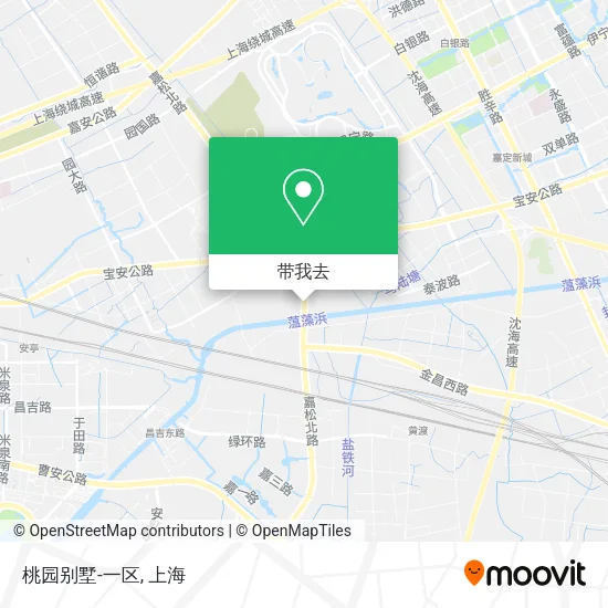 桃园别墅-一区地图