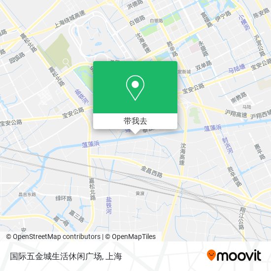 国际五金城生活休闲广场地图