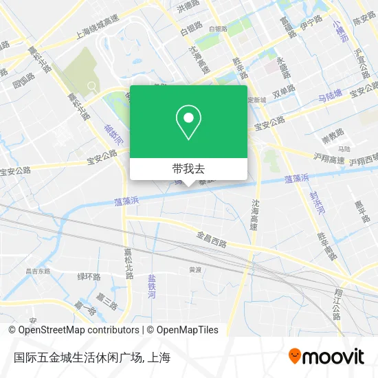 国际五金城生活休闲广场地图