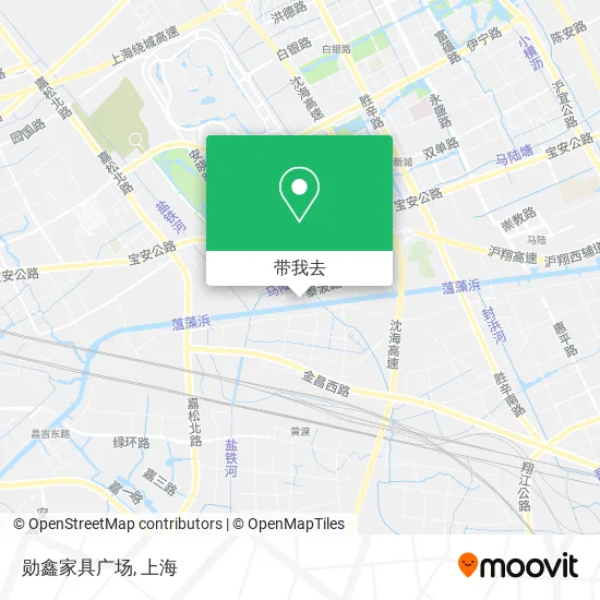 勋鑫家具广场地图