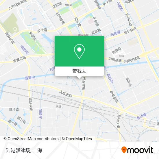 陆港溜冰场地图