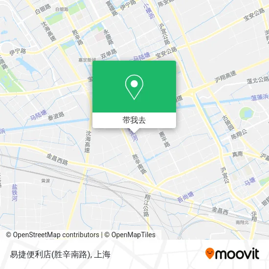 易捷便利店(胜辛南路)地图