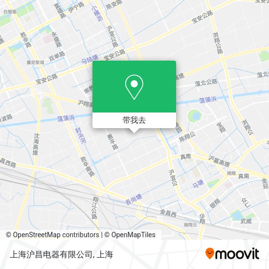 上海沪昌电器有限公司地图