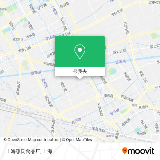 上海缪氏食品厂地图