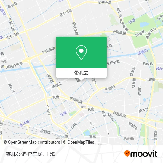 森林公馆-停车场地图