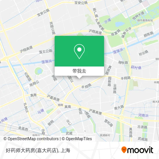 好药师大药房(嘉大药店)地图