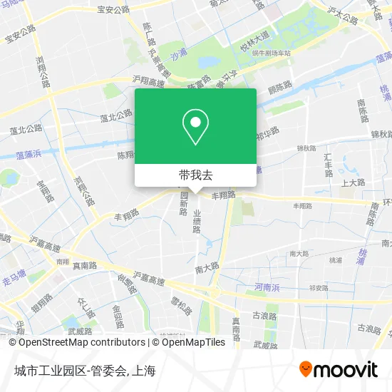 城市工业园区-管委会地图