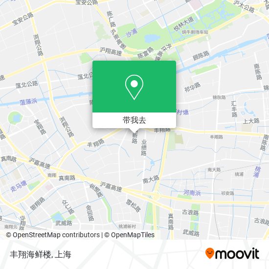 丰翔海鲜楼地图