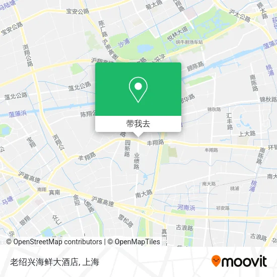 老绍兴海鲜大酒店地图